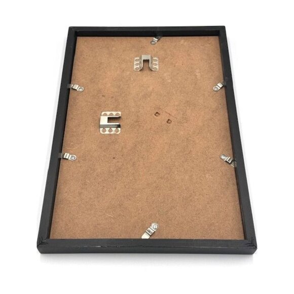 Vintage-Inspired Ghost With Candle Framed Wall Art 8"x12" Black Frame Halloween - Picture 3 of 3